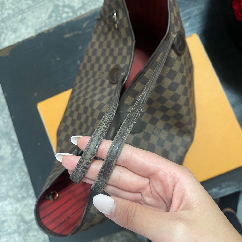 Louis Vuitton NEVERFULL GM - Damier - Picture 16 of 16